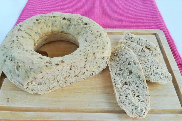 Weißbrot in der Kranzform