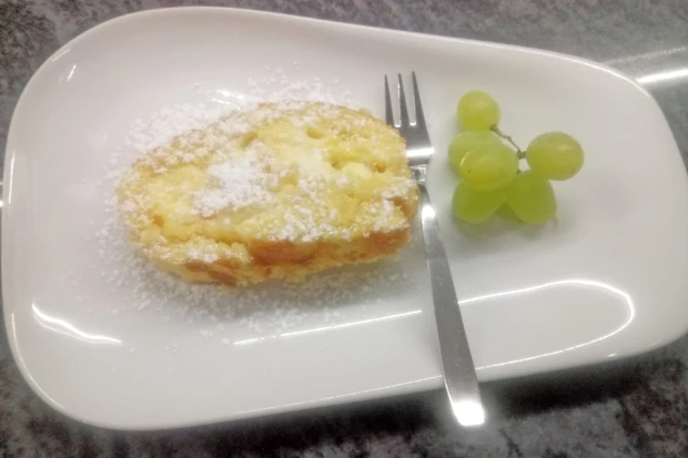 Roulade mit Pudding-Brunch-Creme