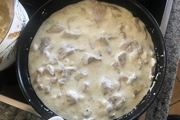 Geschnetzeltes mit Brunch