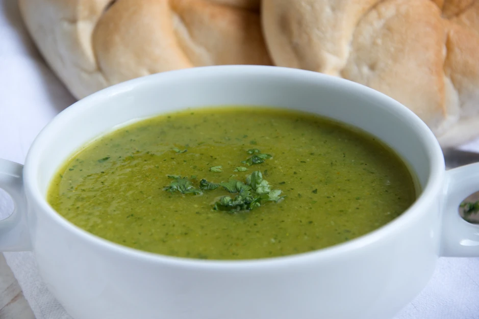 Zucchini-Ingwer-Suppe