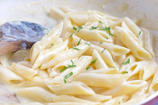 Penne in Knoblauchsauce