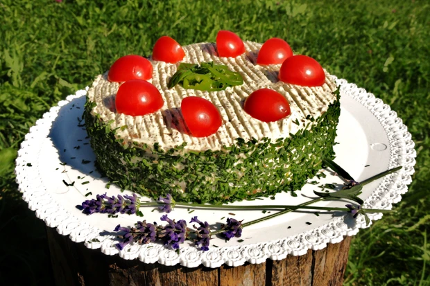 Pikante Brunch-Torte