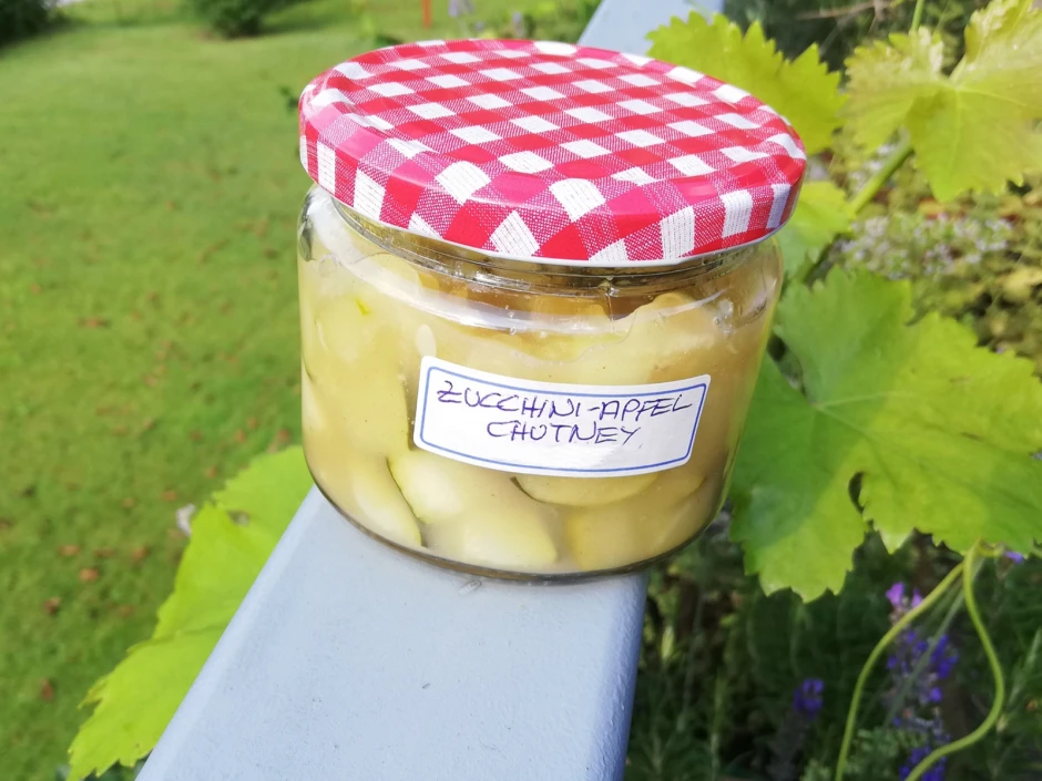 Zucchini-Apfel-Chutney