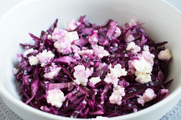 Rotkrautsalat mit Feta