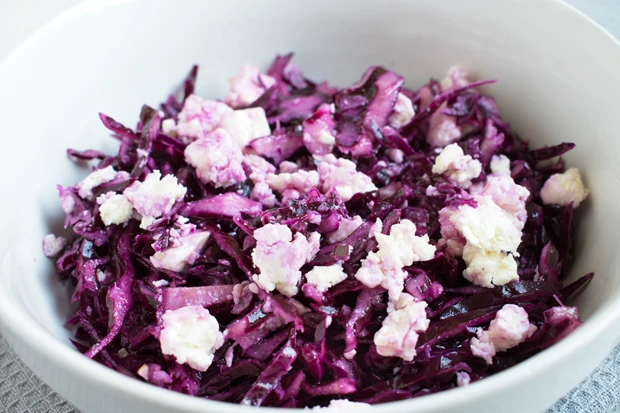 Rotkrautsalat mit Feta