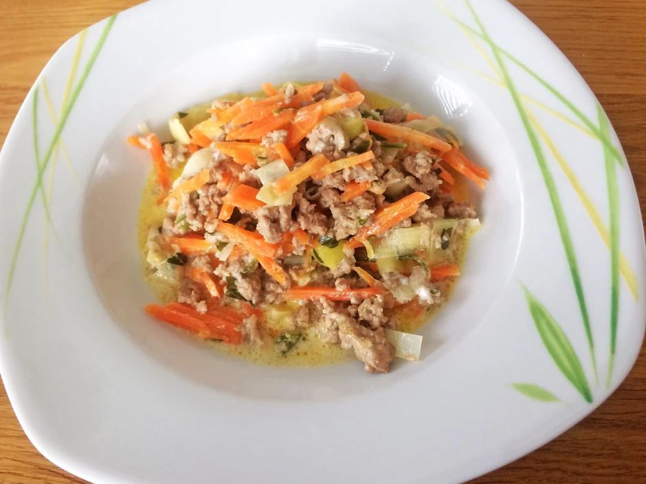 Lauch-Pfanne
