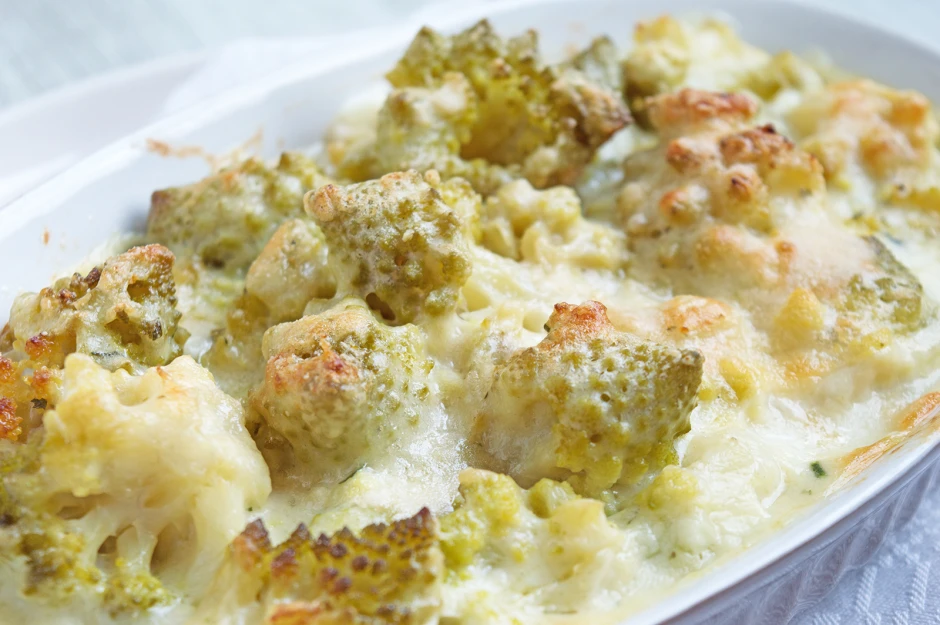 Romanesco-Gratin