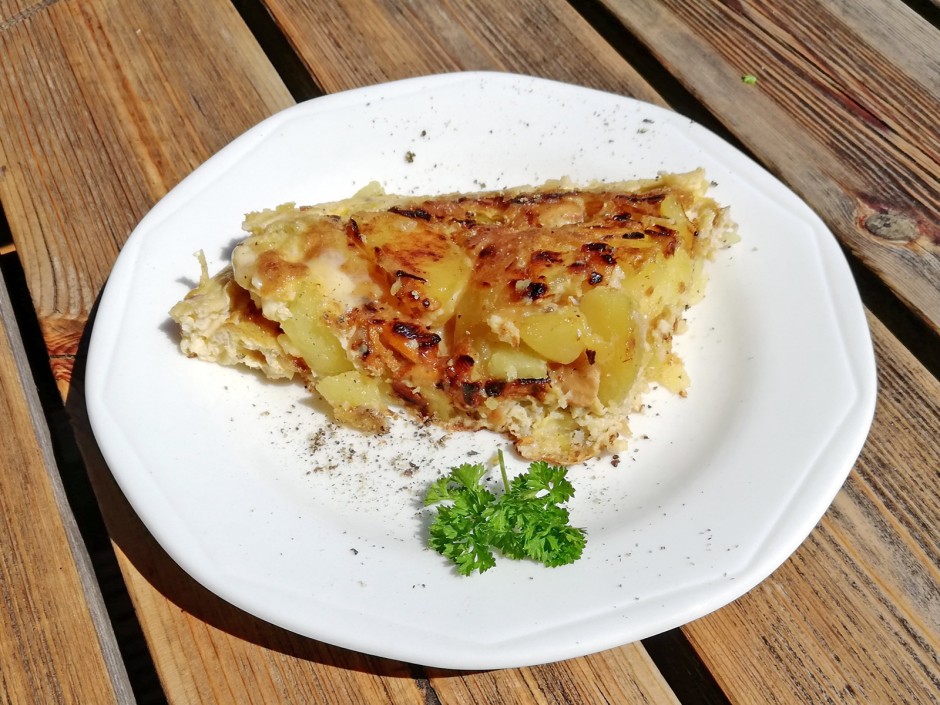 Eierschwammerl-Omelette