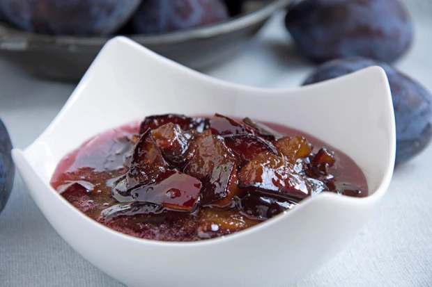 Zwetschkenmarmelade mit Congac