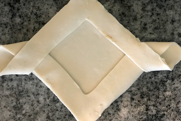 Blätterteigecke