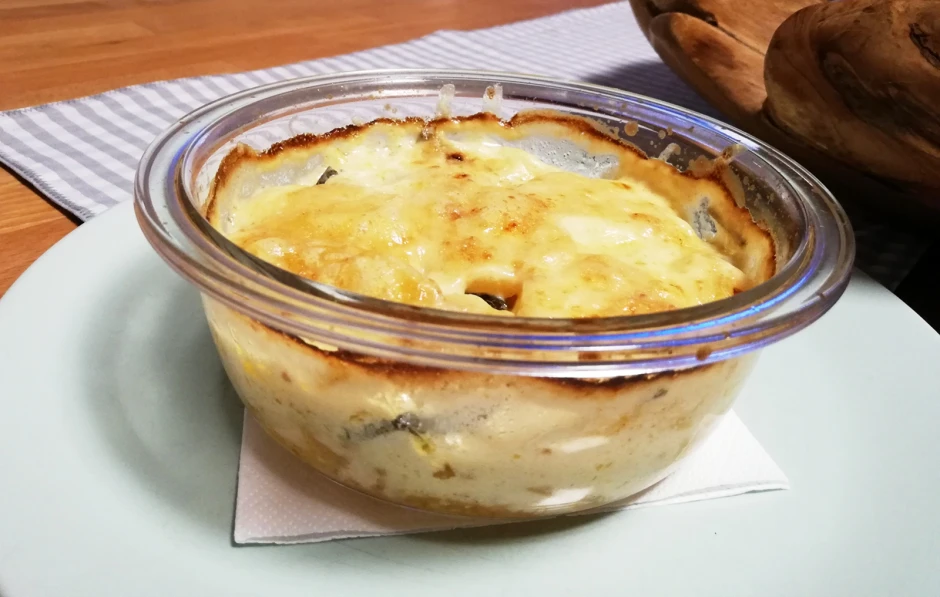 Mediterraner Kartoffelauflauf