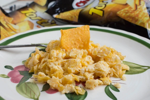 Eierspeise mit Tortilla Chips