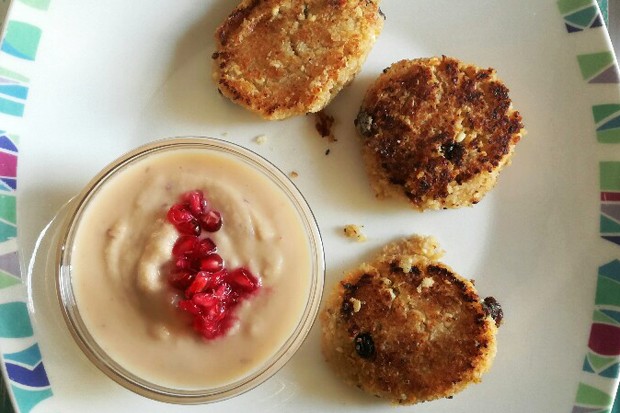 Pastinaken-Apfel-Creme