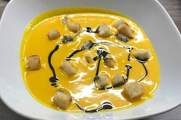 Kürbiscremesuppe