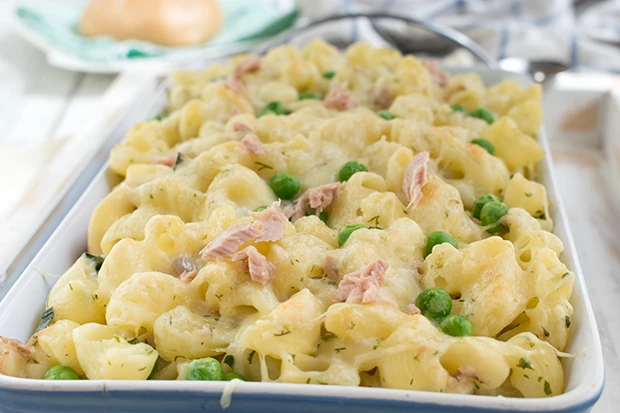 Nudelauflauf mit Thunfisch