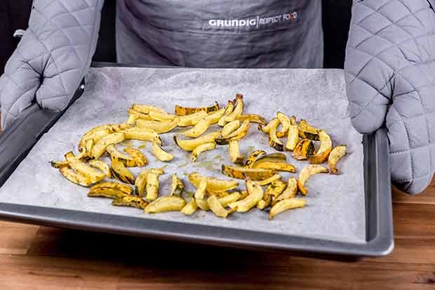 Kürbis Fries