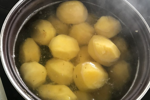 Gröstl mit Labonca Selchspeck
