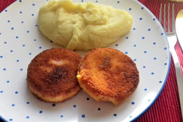 Panierte Wurstradl