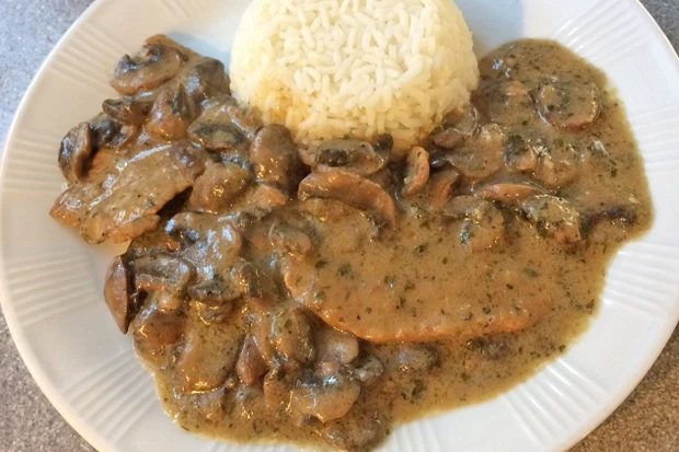 Champignon-Schnitzel