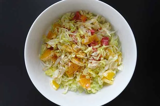 Endiviensalat mit Orangen
