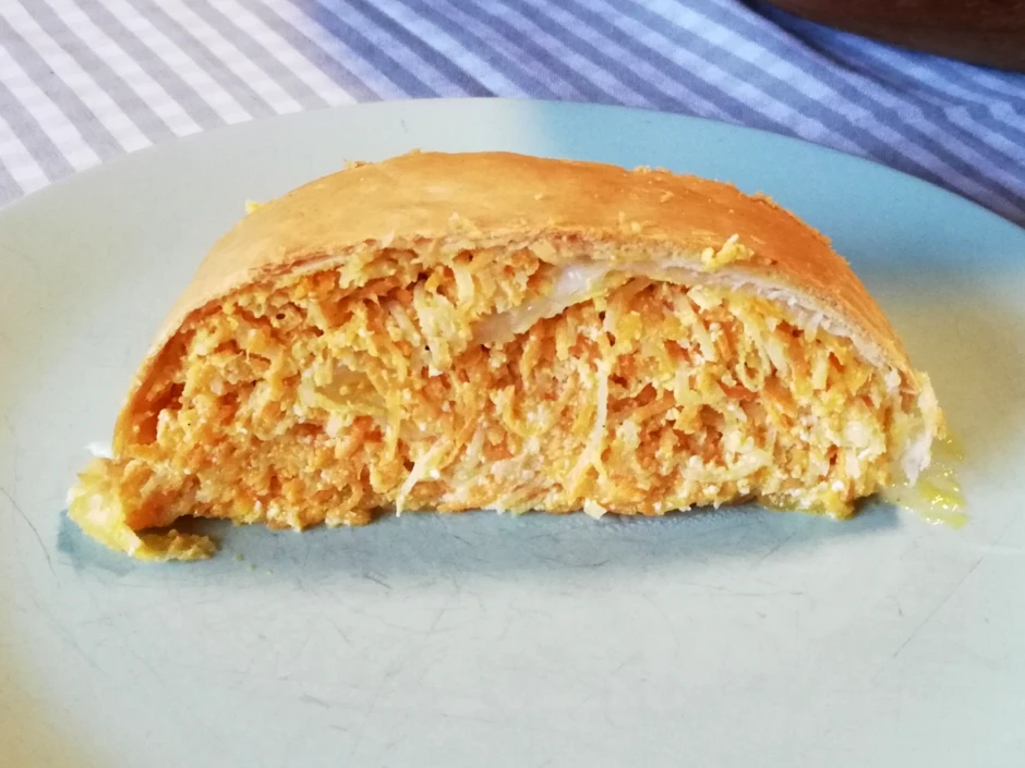 Karotten-Selleriestrudel