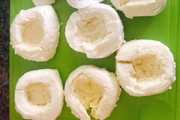 Gefüllter Mozzarella