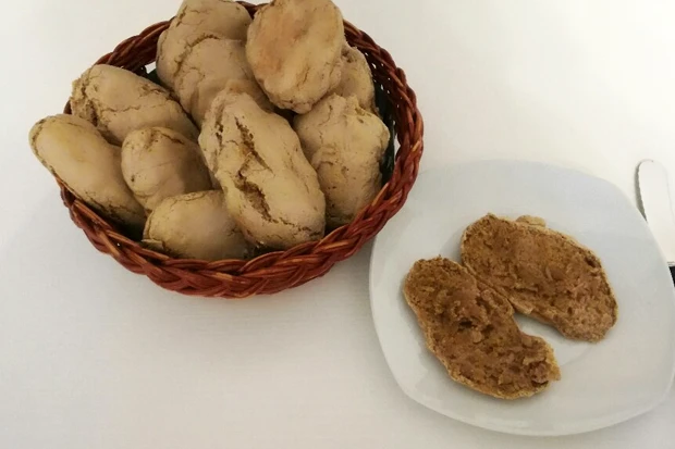 Roggenfladen mit Natron