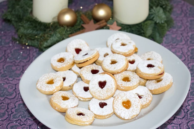 Linzer-Kekse