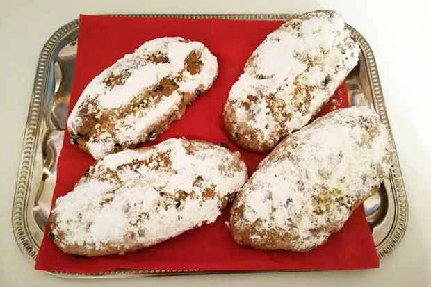 Christstollen mit Dinkelmehl