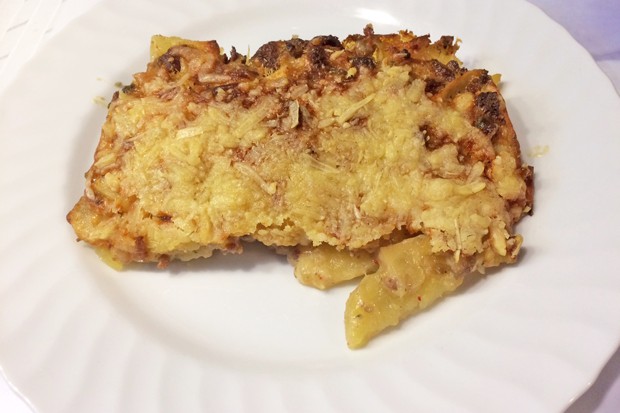 Kartoffelauflauf mit Faschiertem