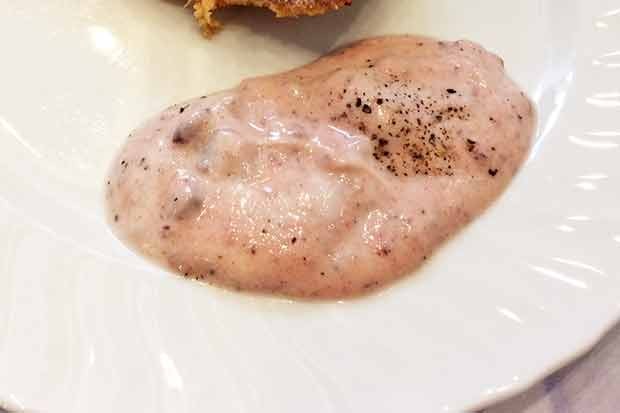 Preiselbeer-Kren-Dip