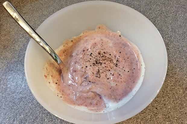 Preiselbeer-Kren-Dip