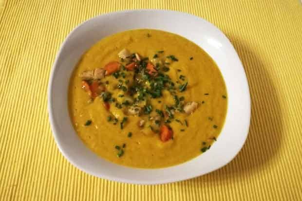 Gemüsecremesuppe