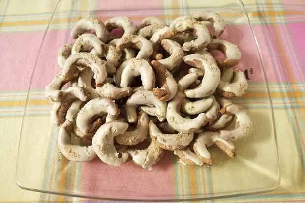 Dinkelvollkorn-Vanillekipferl mit Stevia