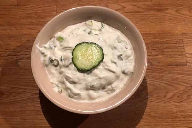 Limetten-Gurken-Tsatsiki
