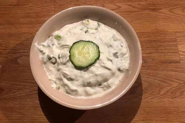Limetten-Gurken-Tsatsiki