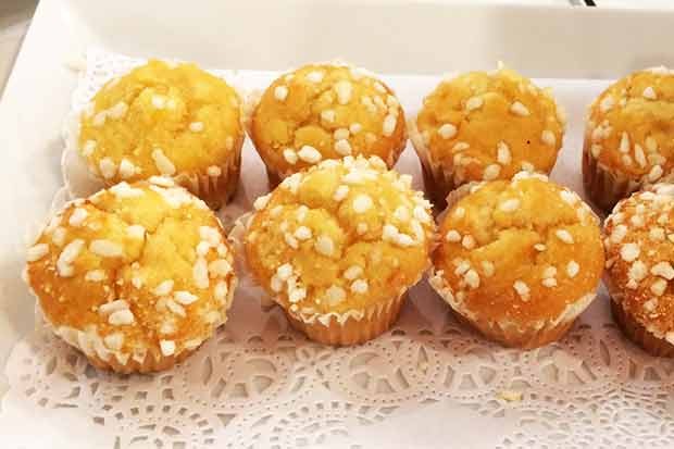 Muffins mit Hagelzucker