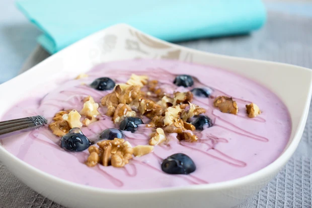 Smoothie-Bowl-Heidelbeere