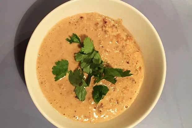 Asiatische Satay-Erdnuss-Sauce