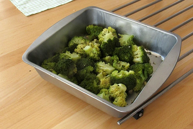 Brokkoli aus dem Dampfgarer