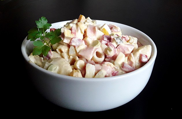 Leichter Nudelsalat