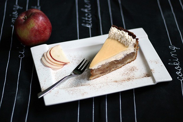 Apfel-Mürbteig-Torte