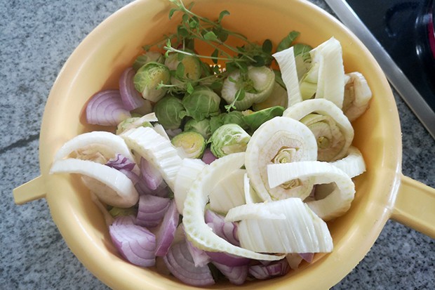 Kohlsprossen Suppe