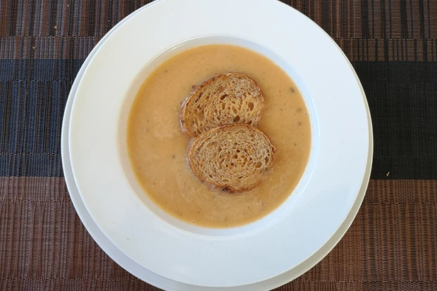 Rote R&uuml;ben - Kartoffel Suppe