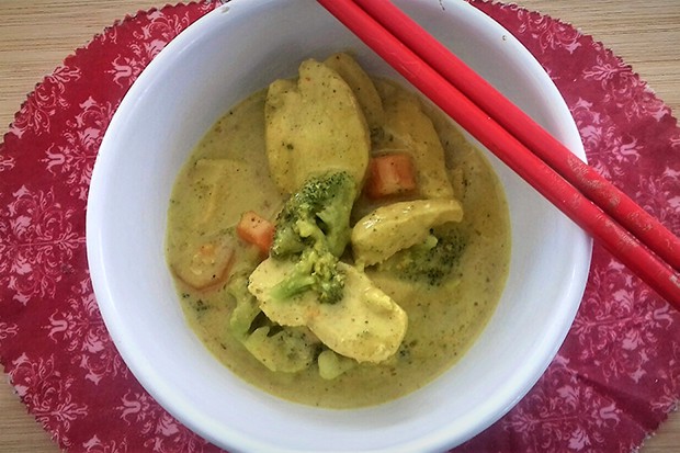 Hühnercurry mit Gemüse