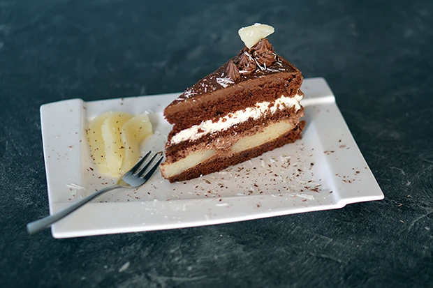 Birnen-Obers-Torte