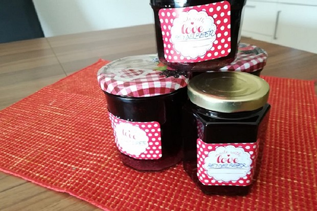 Heidelbeermarmelade