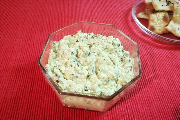 Kürbiskernaufstrich mit Bröseltopfen