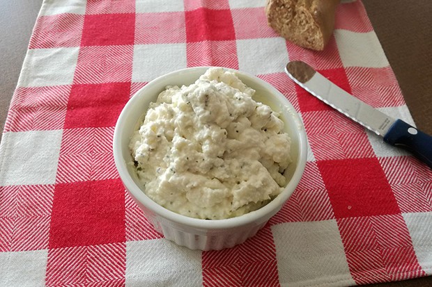 Mozzarella-Aufstrich