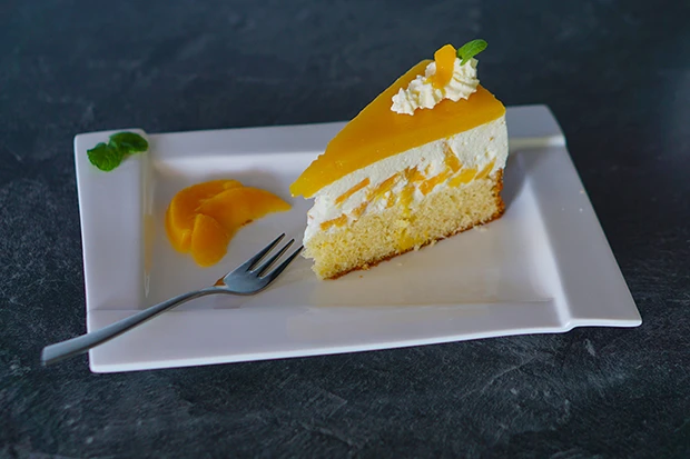 Pfirsich-Joghurt-Torte